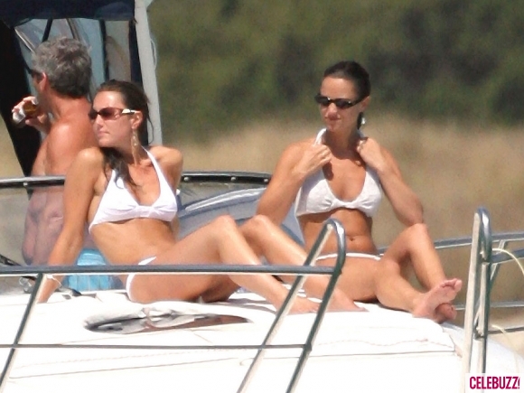 kate middleton white bikini kate. Kate Middleton Shows Off White