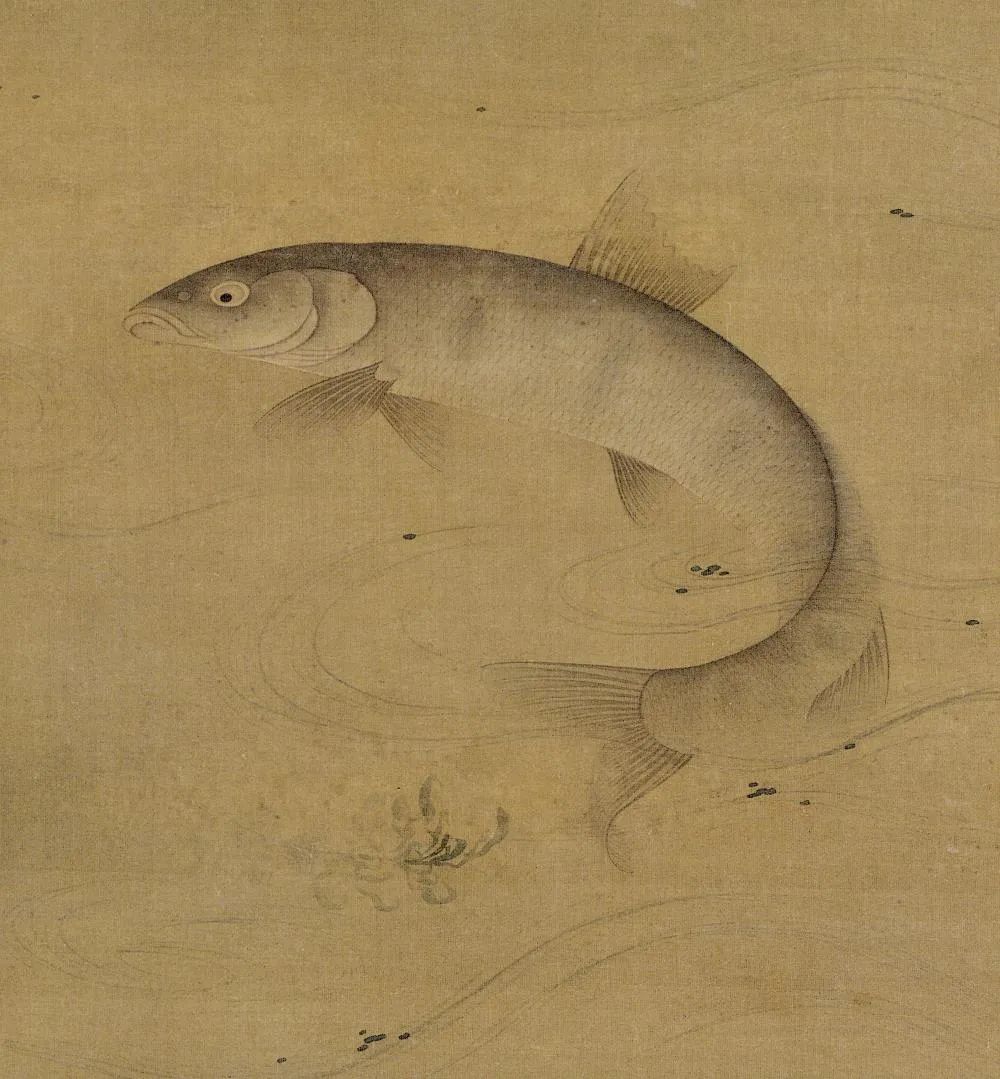 故宫馆藏国画 | 明·缪辅《鱼藻图》