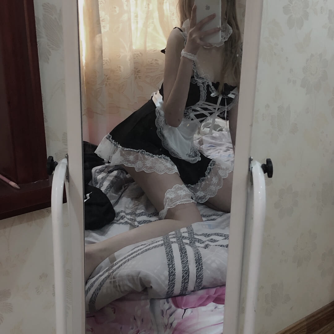 对象穿成这样在家等你，你几点回家？[43P]