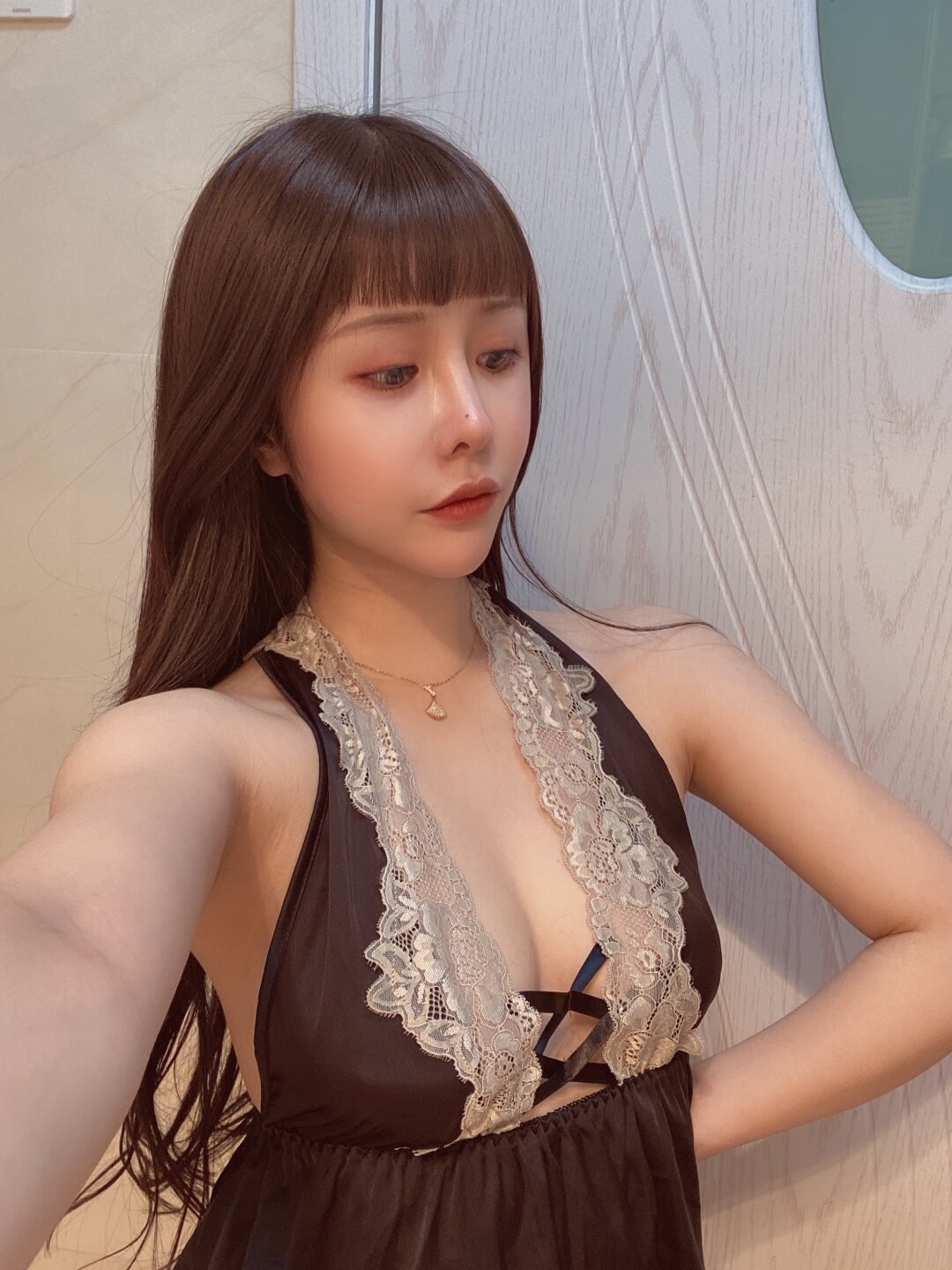 对象穿成这样在家等你，你几点回家？[43P]